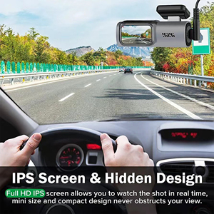 Mini <span class=keywords><strong>wifi</strong></span> xe máy ảnh Dashcam 1.54inch IPS hiển thị tầm nhìn ban đêm vòng lặp ghi âm 2.5K xe hộp đen Dash máy ảnh cho xe ô tô - Product Image 3
