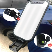 Ventouse électrique à batterie lithium pour détection de bosses, lumière de nivellement 6 couleurs réglable, outils PDR KING pour réparation de bosses sans peinture