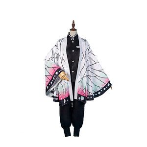 Disfraz de Cosplay de Shinobu Kocho de Demon Slayer, Chaqueta Kimono para Niños de 8 a 13 Años, para Juego de Rol de Anime, Primavera 2024 - Product Image 1