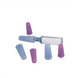 <b>Dropper</b> Cap Cylinder Shape Plastic Ampoule <b>Bottle</b> With Material Label Printing For Medicine Use - Product Image 1