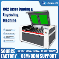 1390 CO2-laser snijmachine voor acryl, hout en MDF met een werkgebied van 1300x900mm