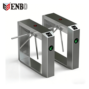 솔레노이드 접근 제어 시스템 하이 퀄리티 제어 패널이 있는 코인 작동식 수직 보안 삼각대 개찰구 - Product Image 2