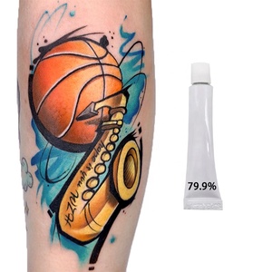 OEM/ODM ครีมสีสำหรับสักลายถาวร 30 กรัม 50 กรัม  79.9% ครีมสีขาวสำหรับสักลาย - Product Image 1