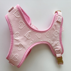 High Quality Dog <strong>Harness</strong> and Leash Adjustable Dog <strong>Harness</strong> <strong>pink</strong> Heart Dog <strong>Harness</strong> Vest - Product Image 3