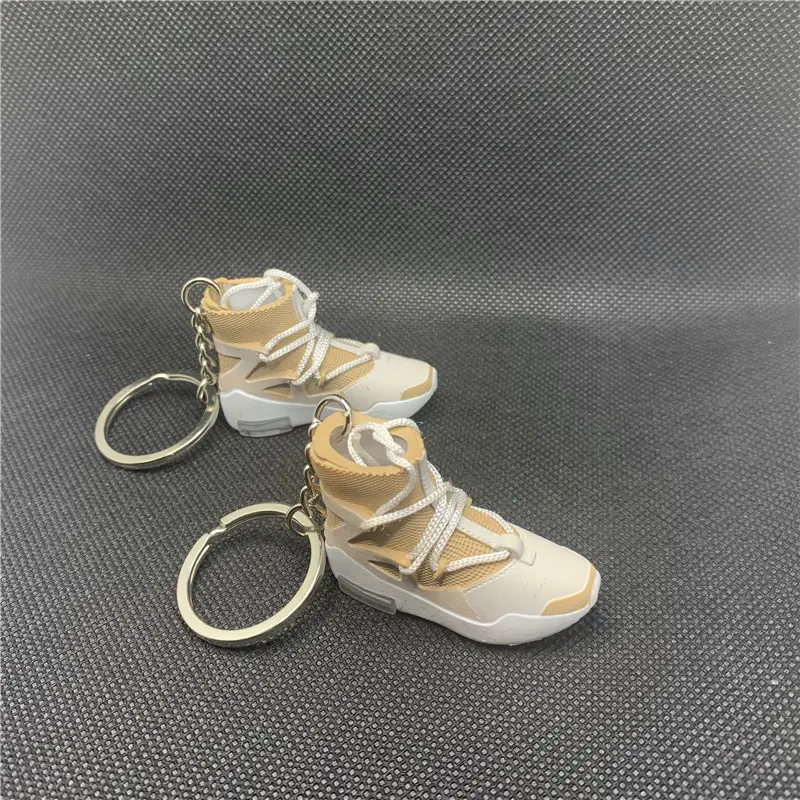 Fábrica preço mais barato 3d mini handmade sneaker cabeça presente keychain 3d frete grátis
