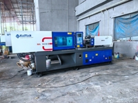 Machine de moulage par injection en plastique de petite taille utilisée servo horizontal de précision de 90 tonnes d'Haïti de seconde main