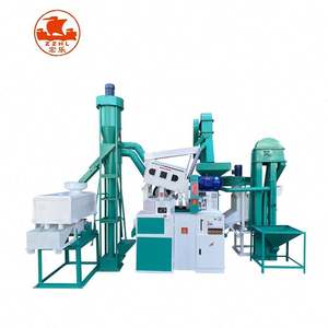 Good Performance 1 Ton Per Hour Rice Mill Machinery Complete Rice Mill Production Line Rice Mill Milling Machine - Product Image 3