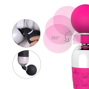 Vibrador de mão elétrico para massageador de cabeça e costas, produtos para massageador de couro cabeludo e pescoço, varinha massageadora para corpo - Product Image 4