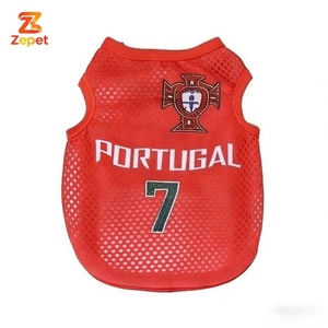Chaleco para Perro, Ligero, Estampado, Cómodo, para Primavera/Verano, Ropa Deportiva, Fútbol, Baloncesto, para Mascotas Grandes, Venta al Por Mayor - Product Image 4