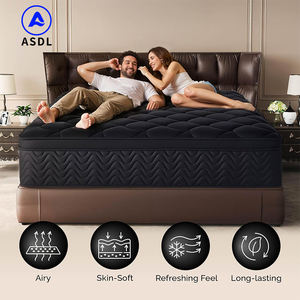 Colchón Híbrido de Masaje Confortable, Tejido de Gel Sólido, Tamaño King, Látex Natural, Resortes Encapsulados, Espuma Viscoelástica - Product Image 4