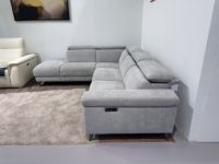 Canapé modulaire d'angle en forme de L, personnalisable, inclinable, avec chargeur USB, pour hôtel, appartement, villa