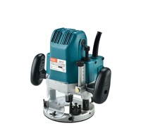 Fresadora Eléctrica Portátil para Trabajar la Madera, Fresadora Industrial de 12/12.7mm, 2100W