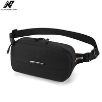 Sac de sport pour homme, sac de poitrine, léger, imperméable, personnalisable, extensible, multifonctionnel, en polyester, avec fermeture éclair, bandoulière croisée