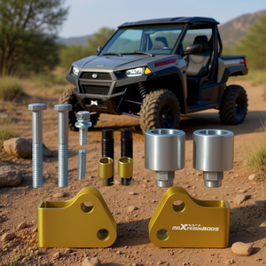 Kit de rehausse avant et arrière Maxpeedingrods 2 pour Polaris Ranger Crew 500 570 Midsize 2014-2023 D0100HAMY3W - Product Image 2