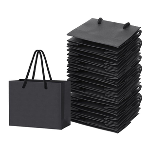 Bolsas de Papel de Regalo de Lujo Reciclables con Laminación y Cinta para Impresión de Logotipo Personalizado, Empaquetado para Pequeñas Empresas - Product Image 1