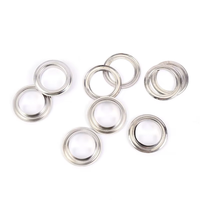 Œillet rond en laiton, œillet métallique en fer et cuivre 5mm*10mm*5mm, offre spéciale, pas cher, pour rideaux et chaussures