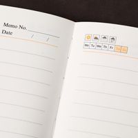 A5 Main Ledger Business Pen Notepad Office Schedule Planner B5 Student Diary Thickened Devoirs Book Notebook Promotion 80G