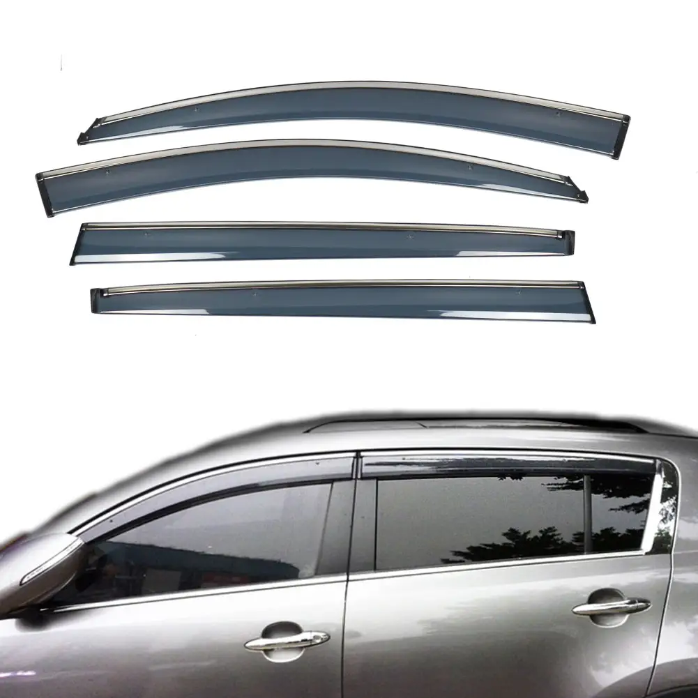 Car Spare Parts Side Window Visor Wind Deflectors for Kia Sportage 2010-2020