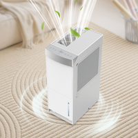 Deshumidificador Eléctrico Inteligente de 5.5L, Electrodoméstico de Aire Acondicionado, Máquina de Secado por Absorción, Deshumidificador Doméstico para el Hogar y Hoteles