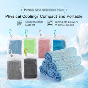 Serviette de sport en microfibre rafraîchissante pour la course à pied, design à réticulation fine, respirante, séchage rapide, pour la gym, les voyages et le tennis - Product Image 6