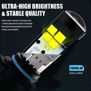 Prix d'usine 120W 6000K MINI Lentille Étanche H4 Ampoule de Phare LED 10000 Lumens Adaptation Universelle - Product Image 4