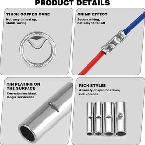 Kit de Conectores para Tubos de Cobre de Ingeniería Química, 200 Piezas, Diseño de Barrera, Instalación de Cercas - Product Image 4