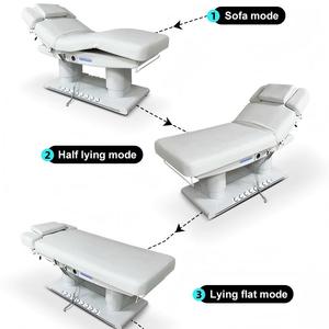 Table de Massage <span class=keywords><strong>Spa</strong></span> Chauffante de Luxe à Hauteur Réglable Lit de Massage Professionnel Inclinable Lit pour Cils pour Mobilier de Salon <span class=keywords><strong>SPA</strong></span> et MedSpa - Product Image 4
