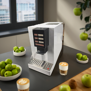One Touch Cappuccino Fully Automatic Espresso <b>Coffee</b> Machine Home Use Smart <b>Coffee</b> <b>Maker</b> With Milk One Touch Cappuccino Fully Au - Product Image 5
