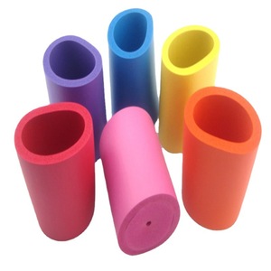 Manchon en mousse Nbr pour gobelet, 68x86x102mm, épaissi, isolant thermique, pour boisson gazeuse, housse antidérapante - Product Image 1