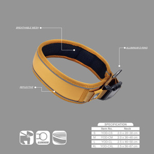 Hondenriem met hoge treksterkte O-ring en snelontgrendeling, stijlvolle, duurzame hondenriem voor buitengebruik - Product Image 6
