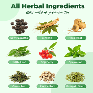 Chinaherbs 100% Natural Plant Based Suporta Saúde e Bem-Estar dos Homens <span class=keywords><strong>Saw</strong></span> <span class=keywords><strong>Palmetto</strong></span> & Ginseng Próstata Chá Saudável