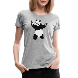 Camiseta con ilustración de Banksy Pandamonium Armed Panda - Product Image 3