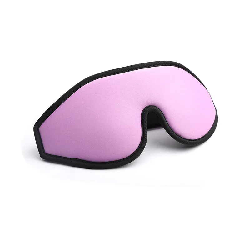 Logotipo personalizado 3D Sleep Eye Mask para el hogar Blindfold 3D Eye Mask para extensiones de pestañas