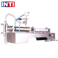 Remplisseuse de liquide pneumatique en aérosol Machine de remplissage de crème aseptique shampooing lotion miel beurre d'arachide