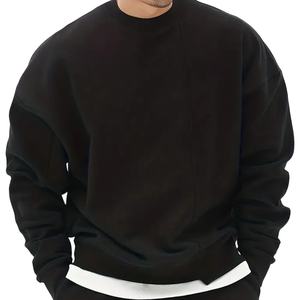 Sudadera Extra Grande de Alta Calidad para Hombre con Logotipo Personalizado, Ropa Urbana, Venta al por Mayor de Fábrica, Sudadera Lisa con Capucha, Bolsillos, Diseño Sólido - Product Image 4