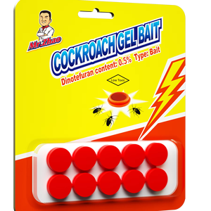 Gel Mr. Zhao <span class=keywords><strong>para</strong></span> el Control de <span class=keywords><strong>Cucarachas</strong></span>, Estación de Cebo en Gel <span class=keywords><strong>para</strong></span> <span class=keywords><strong>Cucarachas</strong></span>, Pesticida Potente <span class=keywords><strong>para</strong></span> Eliminar Plagas de <span class=keywords><strong>Cucarachas</strong></span>, 0.5% Dinotefuran, 10 Unidades - Product Image 1