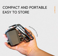 Réchaud à gaz portable en acier inoxydable pour pique-nique et camping en plein air, équipement de cuisson compact pour randonnée