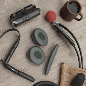 Prezzo di fabbrica B <span class=keywords><strong>Ose</strong></span> QC3 cuscinetti auricolari di ricambio Memory Foam orecchio cuscino per B <span class=keywords><strong>Ose</strong></span> QuietComfort 3 su orecchio OE1 cuffie nere - Product Image 2