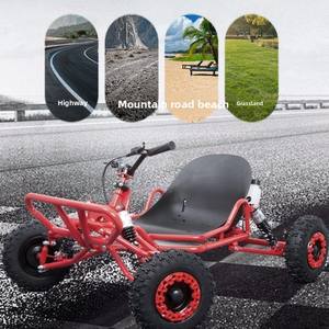 Motor de Gasolina de 63.3CC para Go-Kart, Potente Freno de Disco Hidráulico, Capacidad de Carga de 100 kg, para Autos de Choque Recreativos Todoterreno de Montaña - Product Image 1