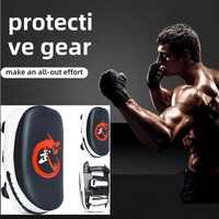 Cible de pied de boxe en cuir PU pour adultes et enfants, entraînement Sanda Taekwondo, usage domestique, certifiée transfrontalière