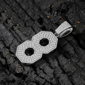 Collar cubano largo <span class=keywords><strong>de</strong></span> lujo <span class=keywords><strong>para</strong></span> <span class=keywords><strong>hombre</strong></span> <span class=keywords><strong>de</strong></span> estilo Europeo Americano <span class=keywords><strong>para</strong></span> <span class=keywords><strong>cadenas</strong></span> <span class=keywords><strong>de</strong></span> moda <span class=keywords><strong>de</strong></span> <span class=keywords><strong>Amazon</strong></span> Temu, <span class=keywords><strong>cadenas</strong></span> con tachuelas <span class=keywords><strong>de</strong></span> diamantes - Product Image 4