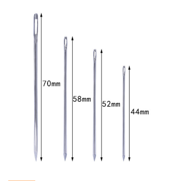 Инструменты для ручного шитья кожи «сделай сам», заточенная треугольная игла