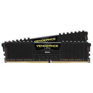 VENGEANCE LPX 16GB (2 X 8GB) <b>DDR4</b> DRAM 2400MHz 2666MHz 3000MHz 3200MHz 3600MHz <b>RAM</b> Memory Kit - Black VENGEANCE LPX 16GB <b>RAM</b> Mem - Product Image 1