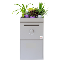 Boîte aux lettres personnalisée imperméable brevetée JDY avec application POST, construction en acier galvanisé, capacité de 100 L