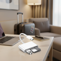 Adaptateur Lecteur de Carte SD USB-C (pour iPhone 17/16/Air/Pro/Max MacBook iPad PC)