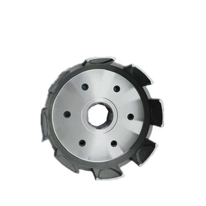 Oferta 2026: Carcasa de Embrague CG125 8T de Aluminio ADC12, Color Plateado, Alta Calidad para Motocicleta - Product Image 2