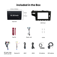 Youducar untuk Fit 2013-2017 Android Car Radio Player Head Unit Navigasi CarPlay Alat Bantu Mundur Stereo CD Player Audio Hi-Res