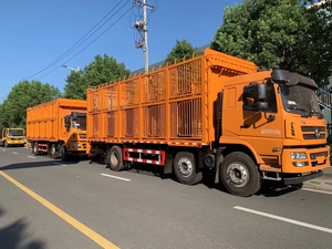 Overzee Op Maat Gemaakte Export 3-As 25 Ton Veetransportvoertuigen Voor Het Vervoer Van Varkens, Runderen, Schapen - Product Image 5