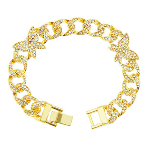 Joyería Hipster, Pulsera de Cadena Cubana Estilo Hip Hop, Pulsera Secreta para Hombre Tanjing - Product Image 1