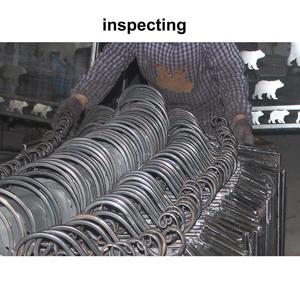 Antico vaso di fiori <span class=keywords><strong>in</strong></span> <span class=keywords><strong>ferro</strong></span> <span class=keywords><strong>battuto</strong></span> e fioriera di biciclette dipinto a mano classico stile Vintage per la casa all'aperto decorazione del giardino - Product Image 6